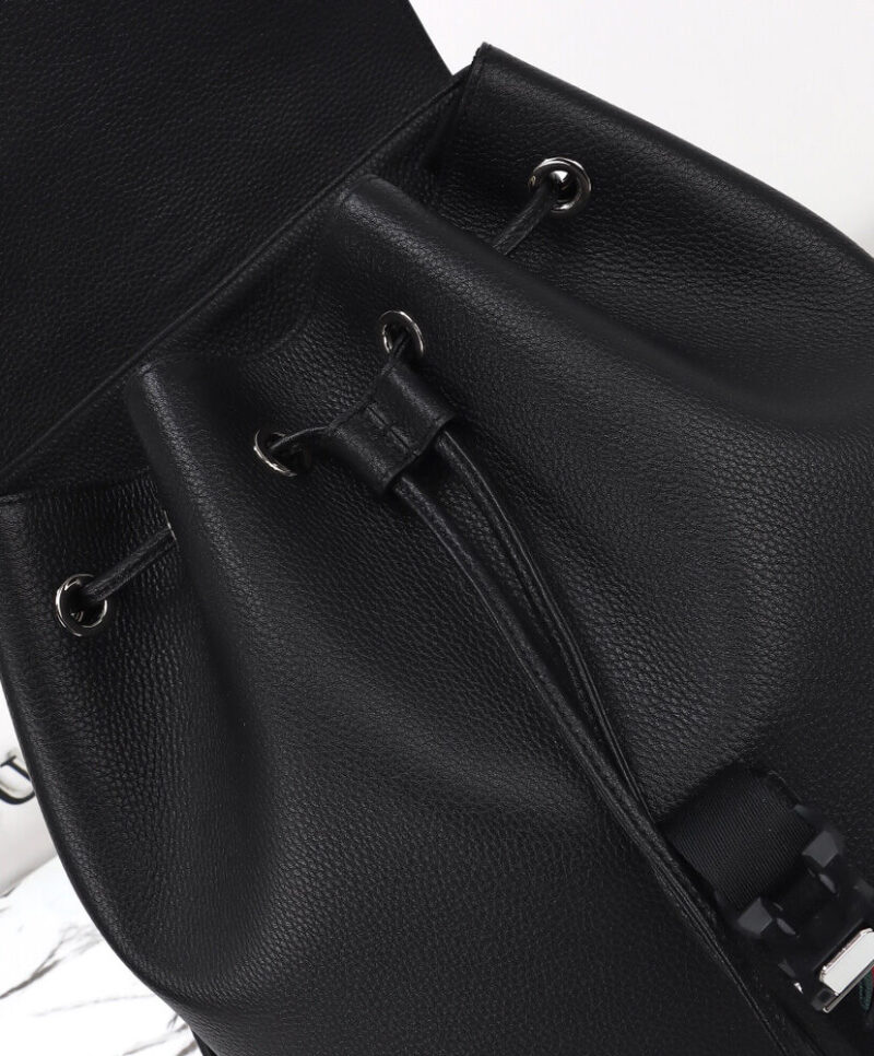 Gucci Large Backpack With Web 816750 Black